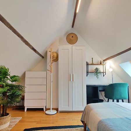 Art & Curiosity Cabinet Style Appartement With Paris View, Villa Des Ammonites Meudon Buitenkant foto
