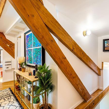 Art & Curiosity Cabinet Style Appartement With Paris View, Villa Des Ammonites Meudon Buitenkant foto